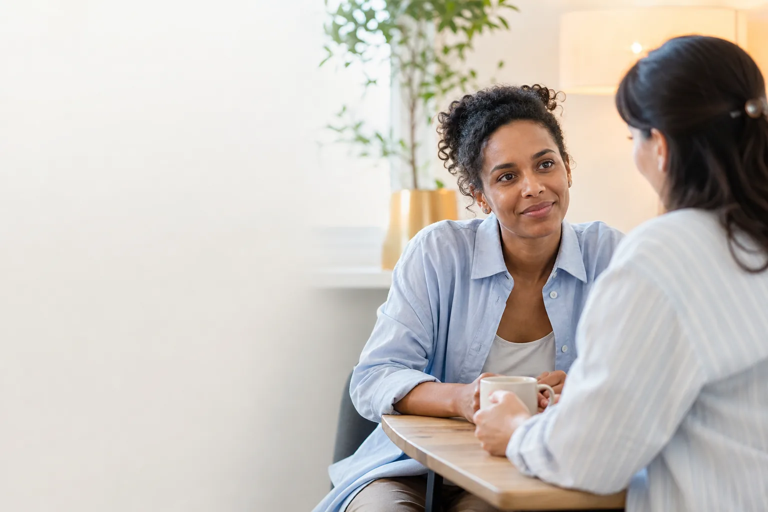 Entretien individuel lors d'un accompagnement CREDIR